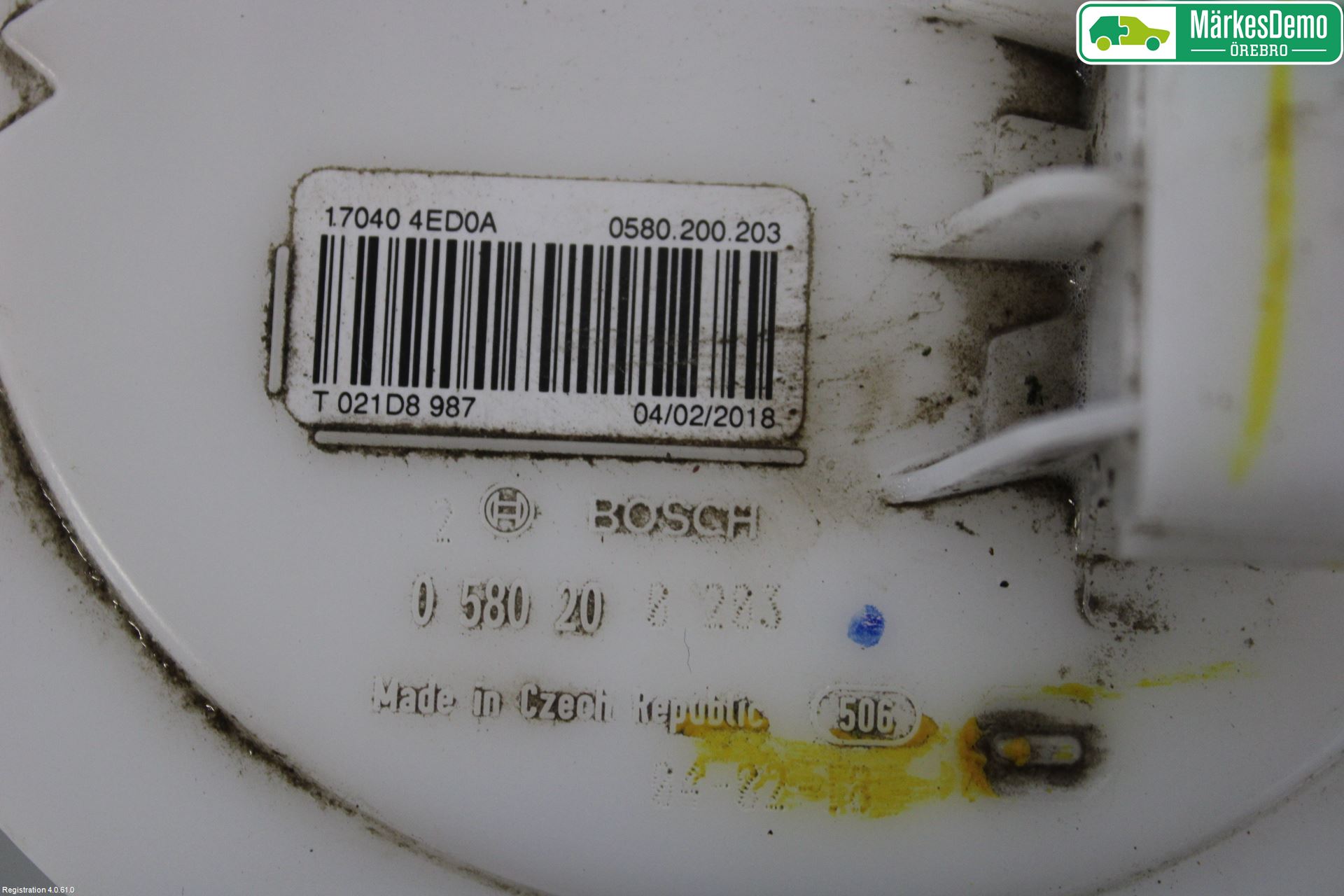 Nissan QASHQAI 17-21 Drivstoffpumpe Fødepumpe El