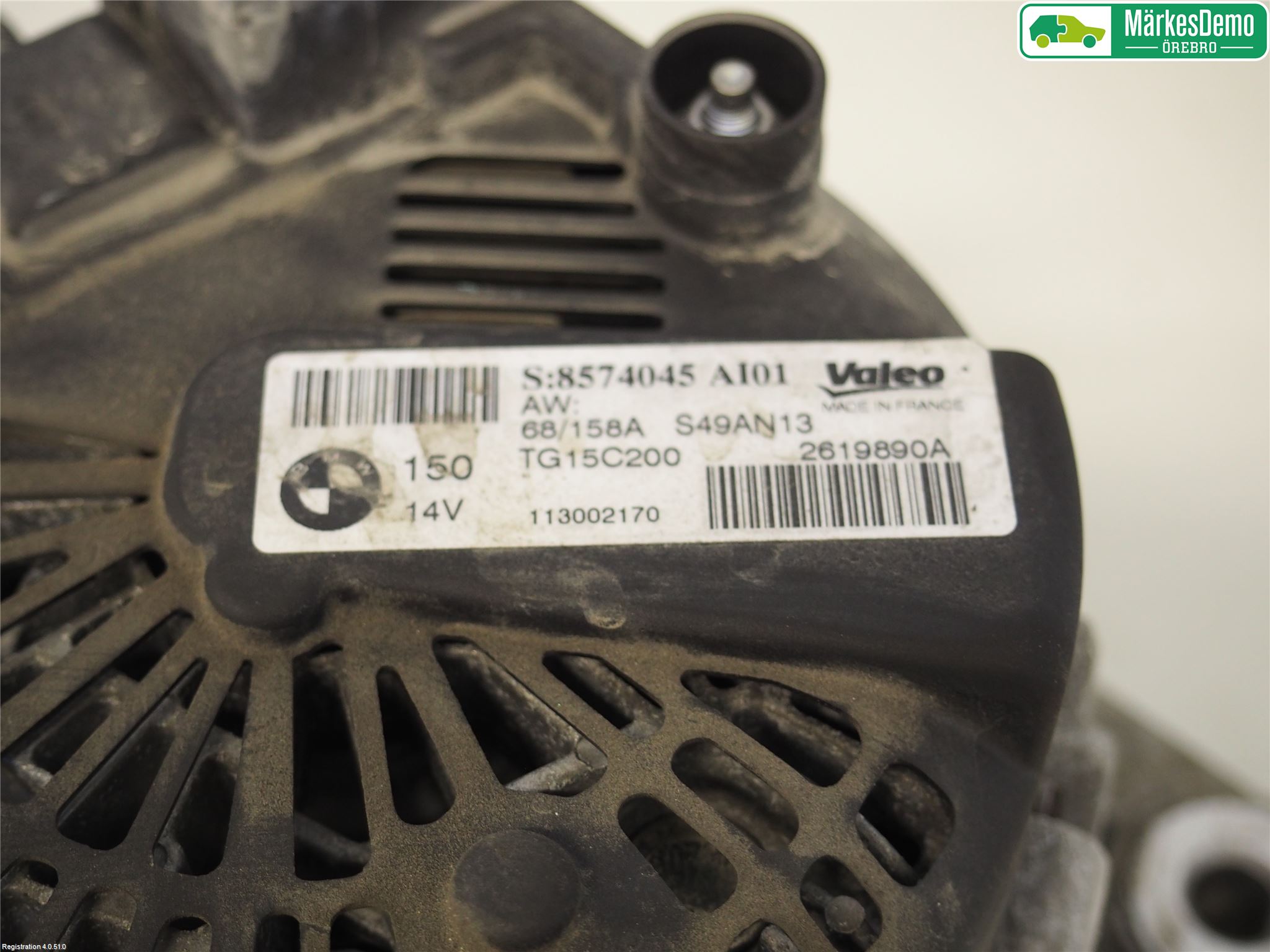 Toyota VERSO 09-18 Dynamo