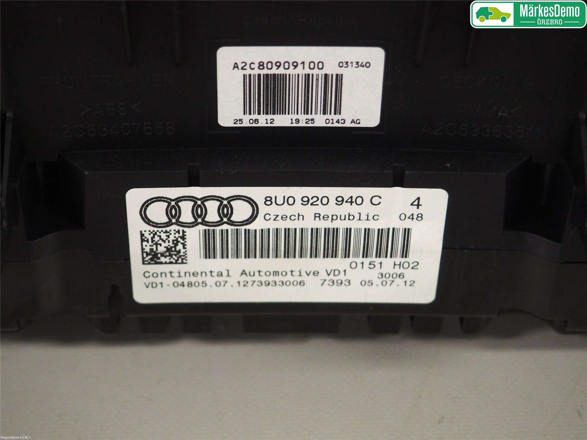 Audi Q3 8U 12-18 Instr Kombinert