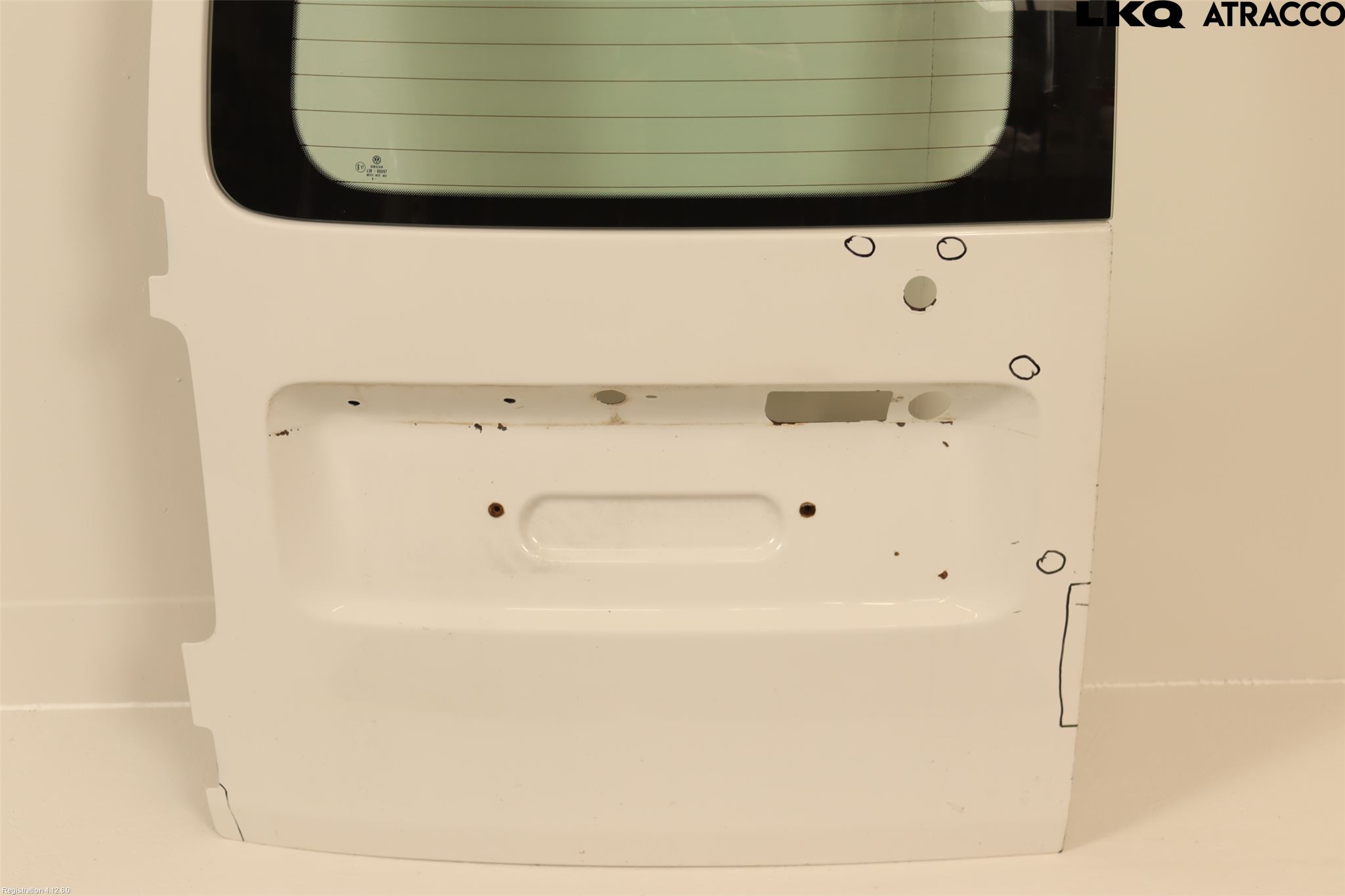 Volkswagen VW CADDY 16-20 Dør Bak Van - Vare Venstre