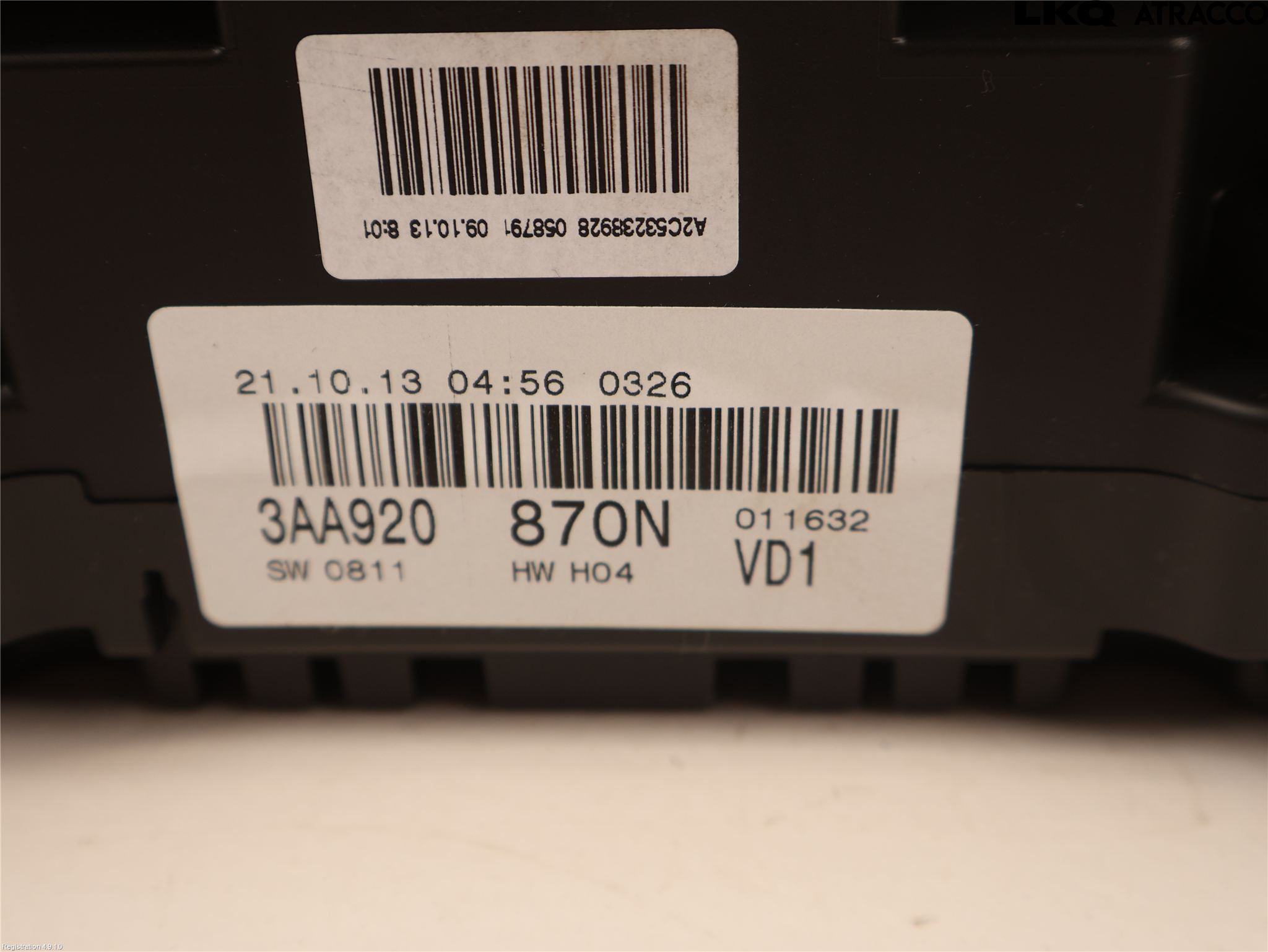 Volkswagen VW PASSAT 11-14 Instr Kombinert