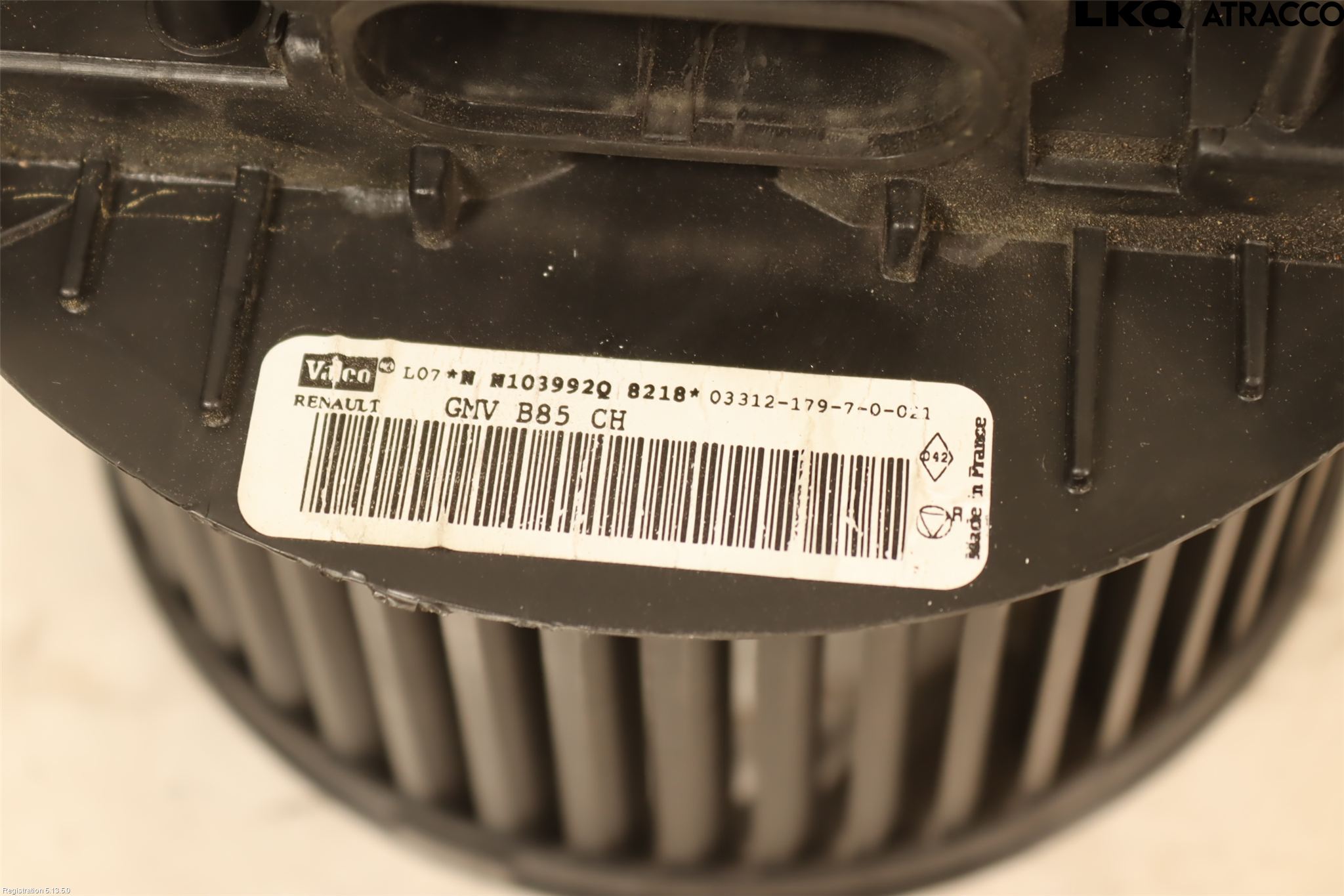 Renault CLIO III  06-09 Varmeapparat Viftemotor