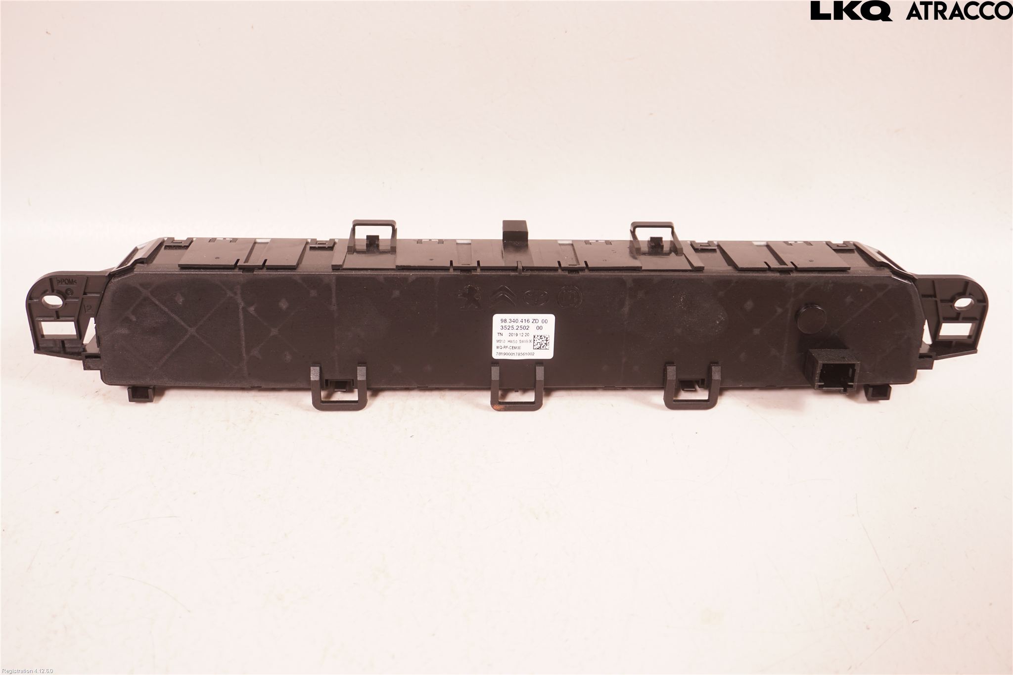Citroen BERLINGO/E-BERLINGO 19- Varme Ac Betjening-Display