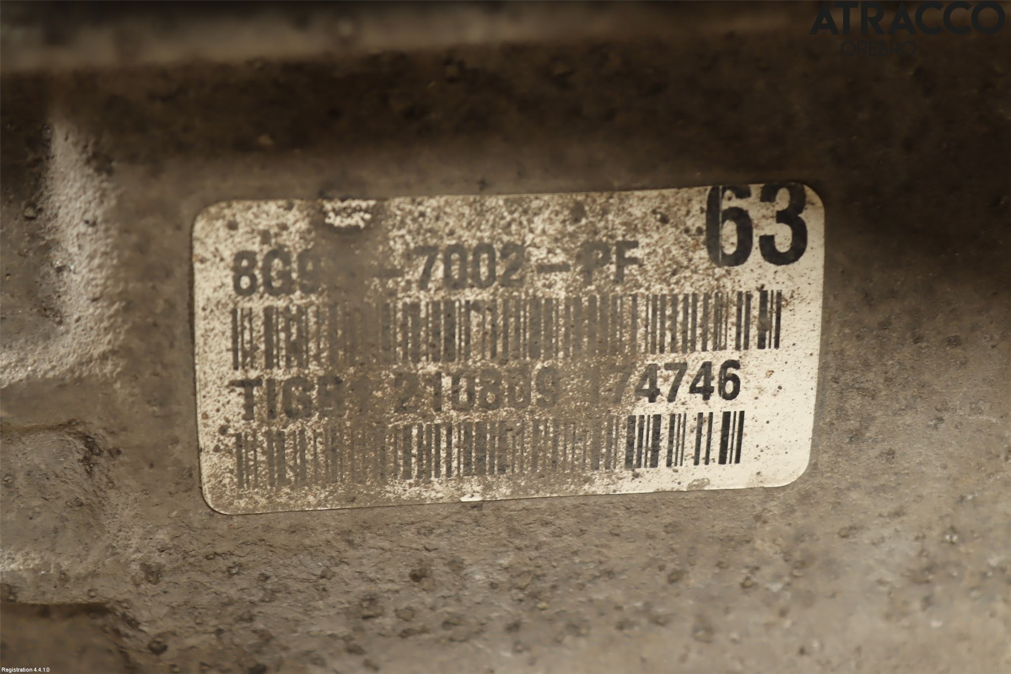 Volvo V50 08-12 Gearkasse 6 Trinn