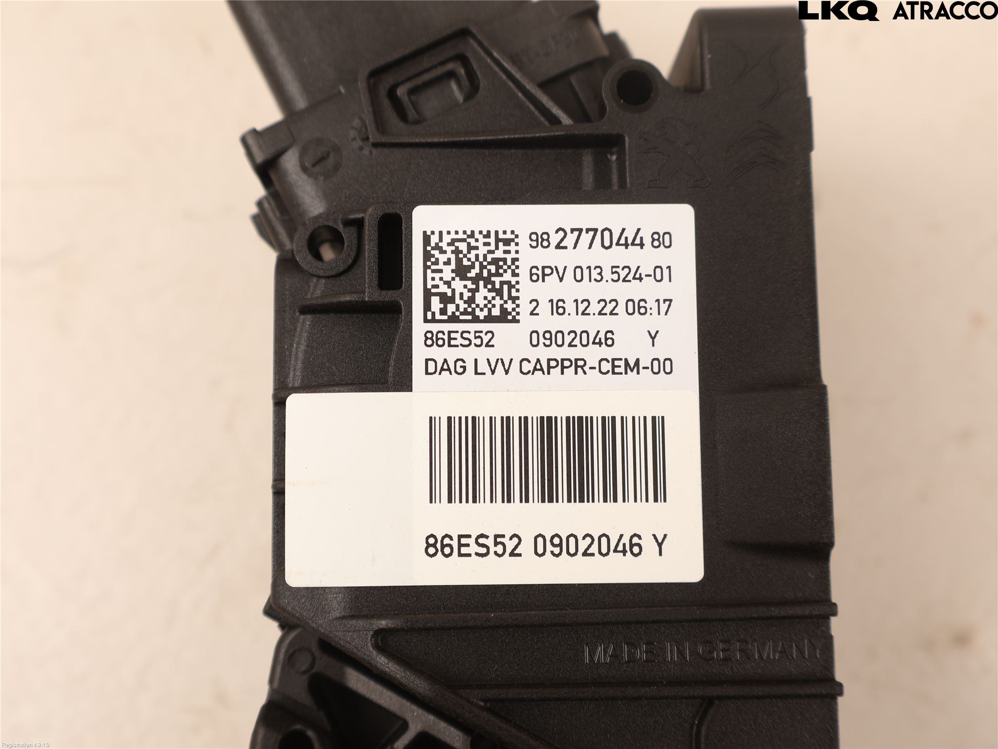 Citroen C4/E-C4 C4X/E-C4X III 21- Gasspedal