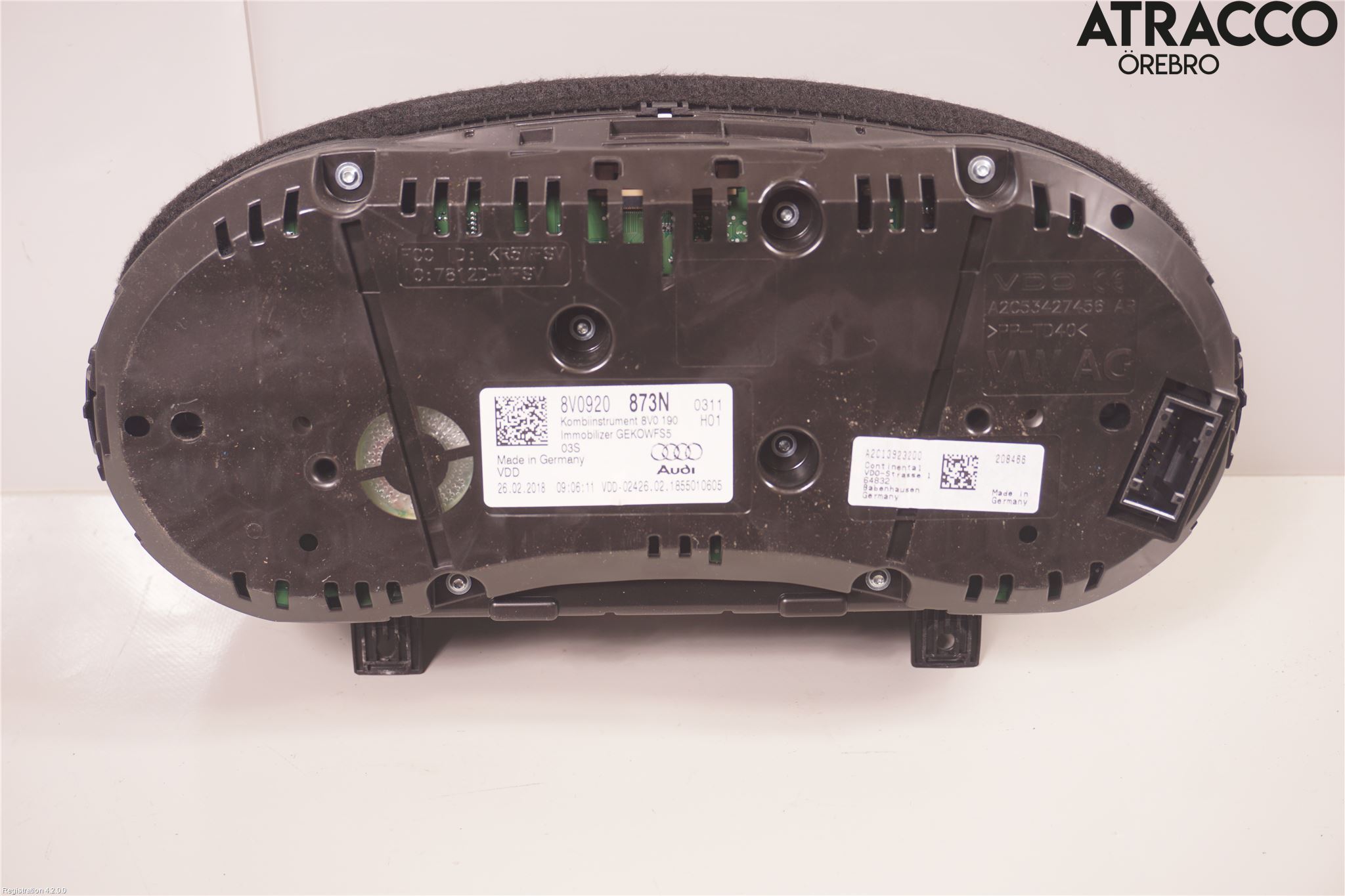 Audi A3/S3 8V 13-20 Instr Kombinert