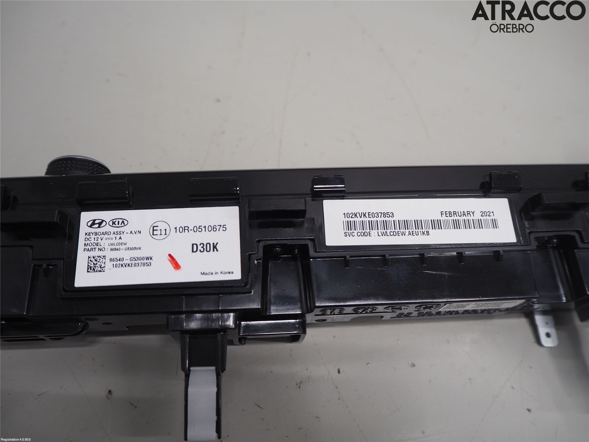Kia NIRO (DE) 17-22 Stereo Radio Med Cd