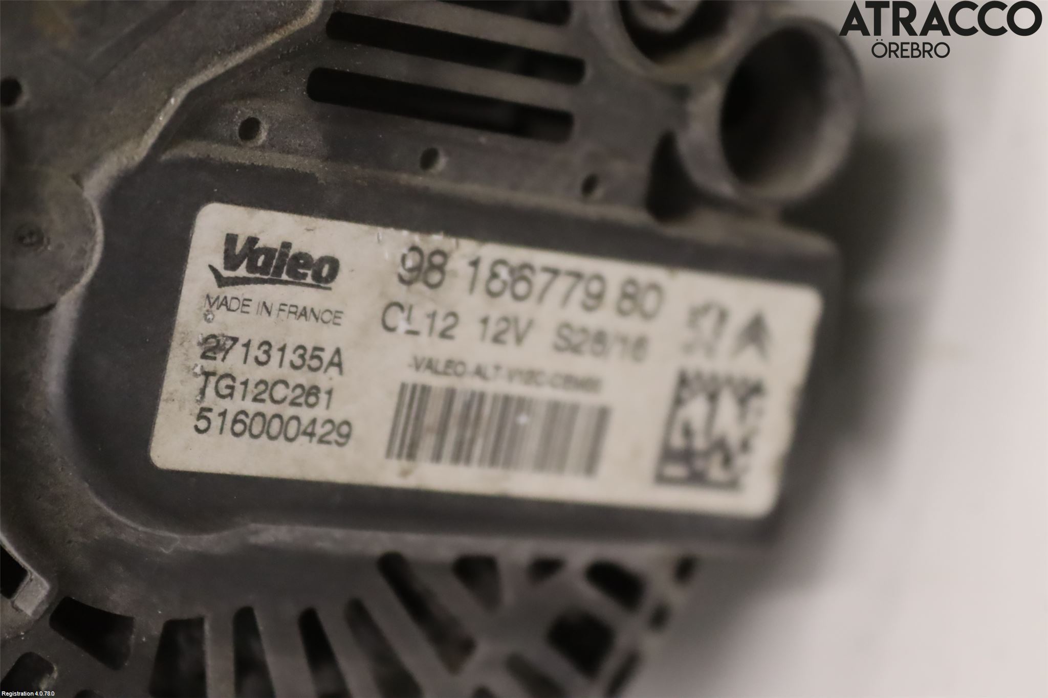 Citroen C4 CACTUS 14-20 Dynamo