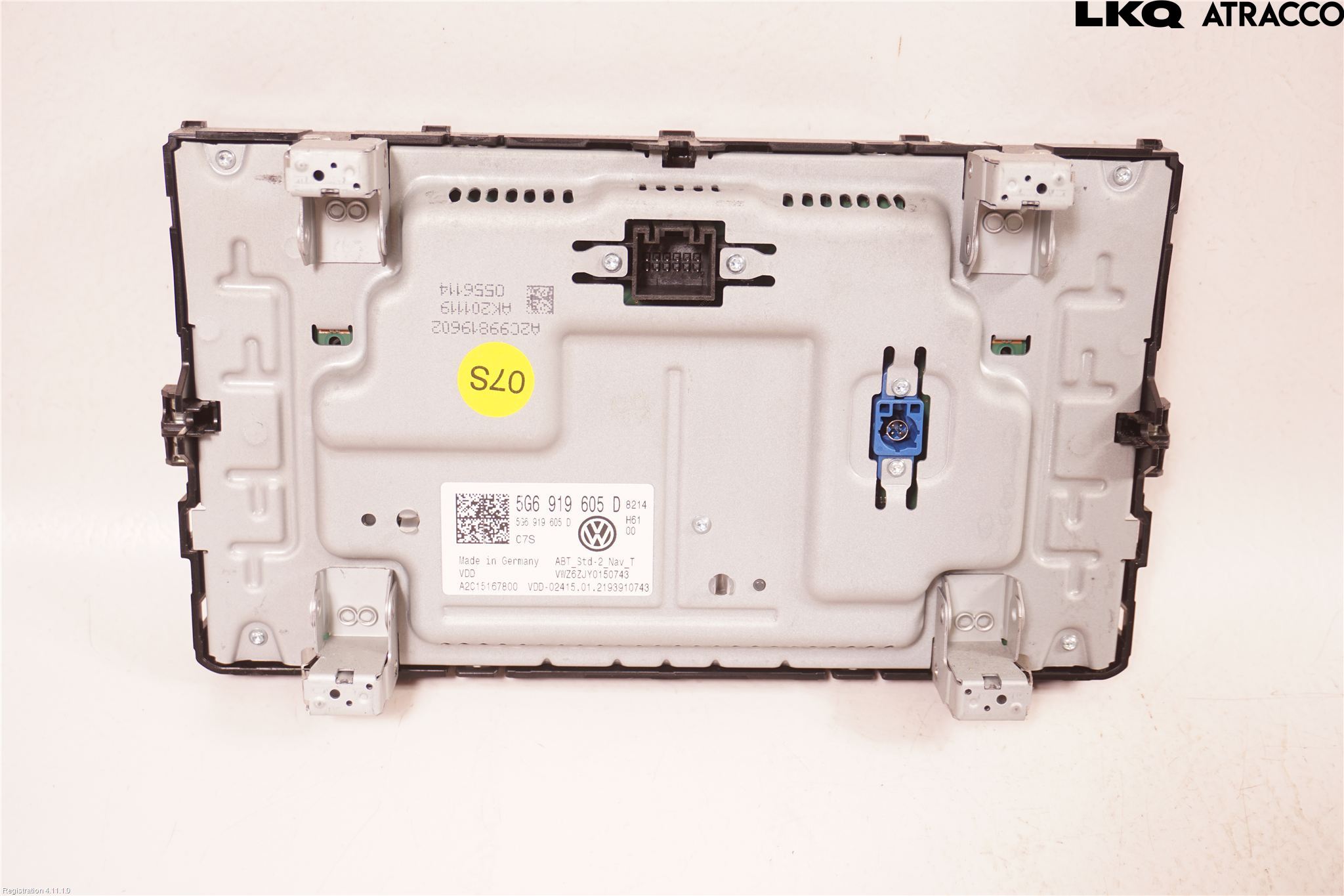 Volkswagen VW TRANSP/CARAVELLE (T6) 16-22 Multifunktionsdisplay