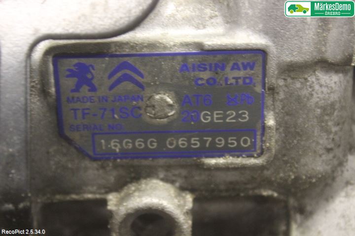 Citroen C4 II 11-18 Gearkasse Automat