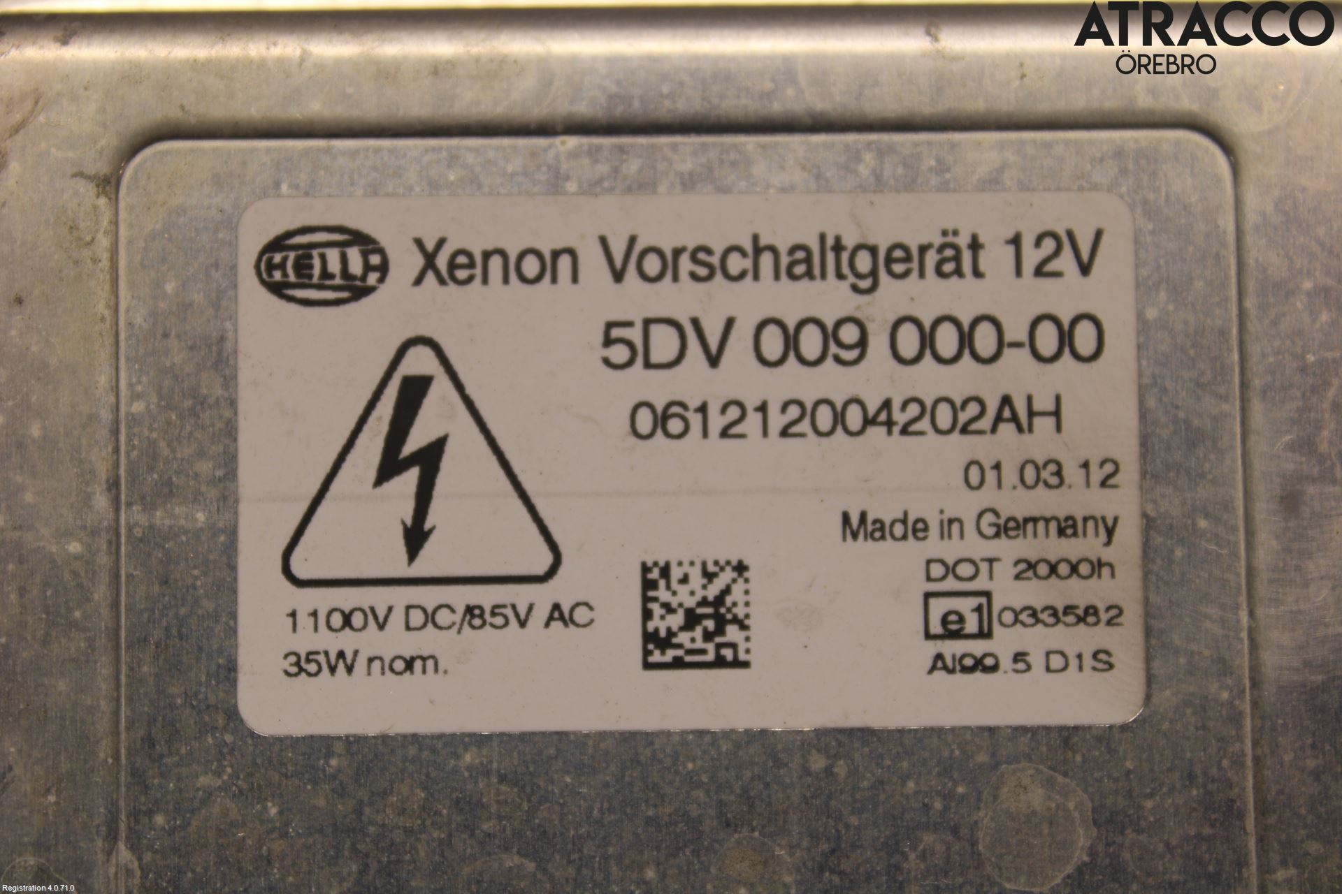 Citroen C4 GRAND PICASSO 07-13 Styreenhet Xenon