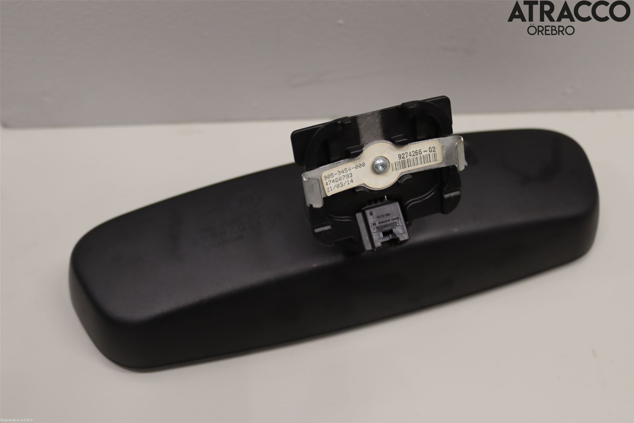 BMW 5 F10/F11/F18 09-17 Speil Innvendig El