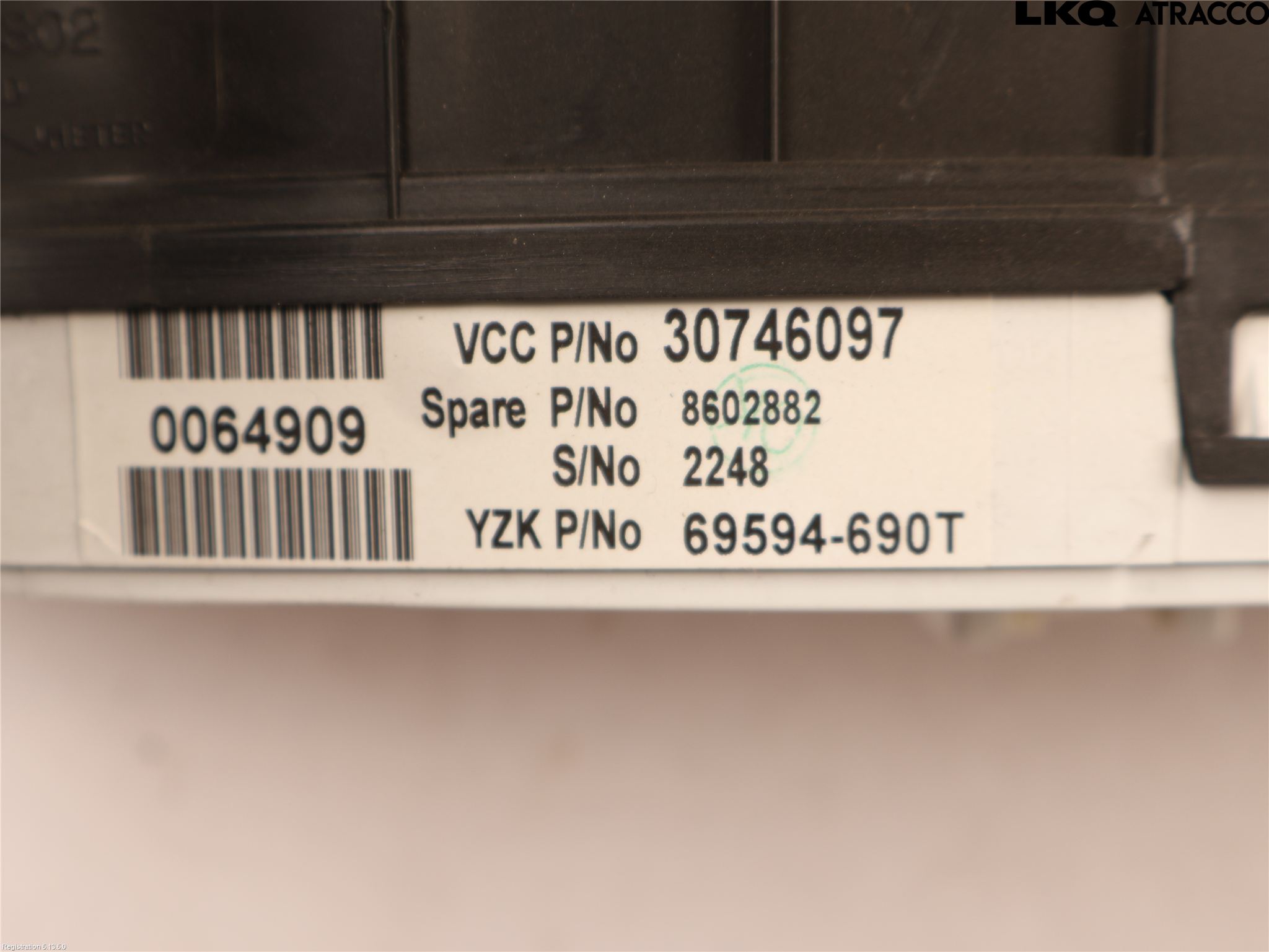 Volvo V70 05-08 Instr Kombinert