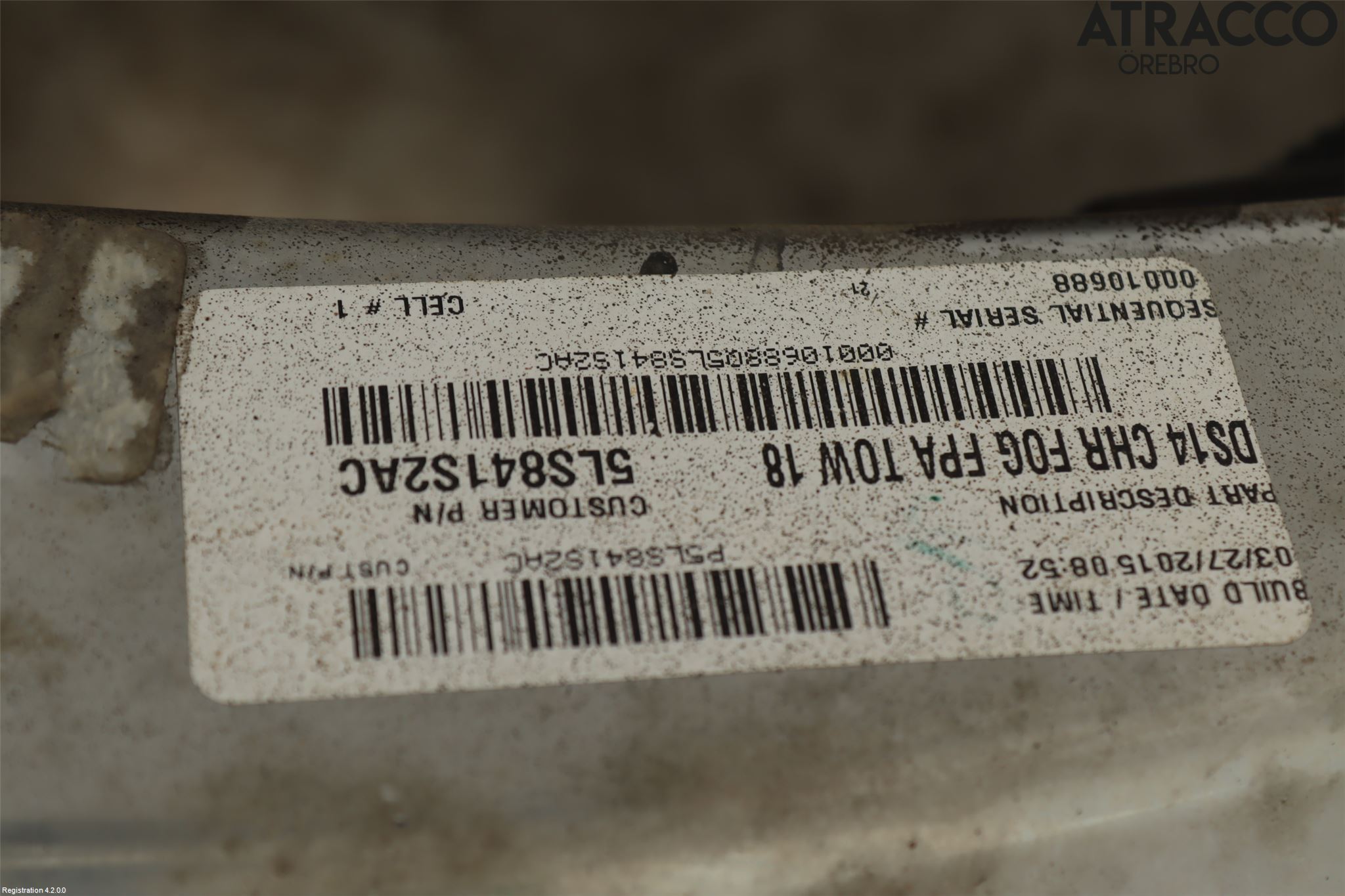Dodge PICK UP RAM 81- Støtfanger Foran Plastdeksel