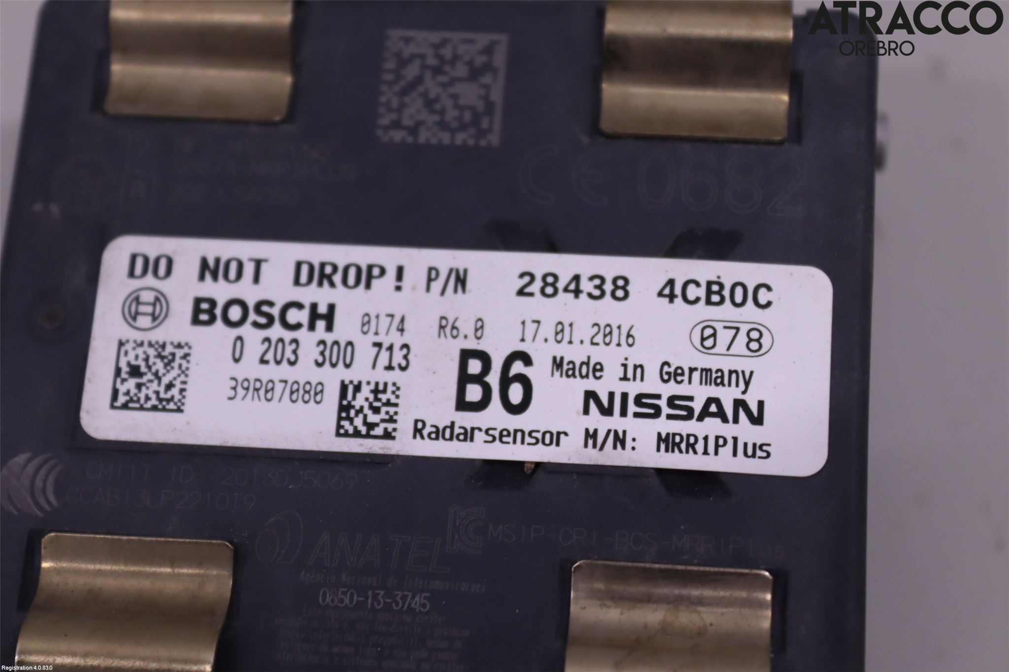 Nissan X-TRAIL 14-21 Sensor Kollisjonsbeskyttelse