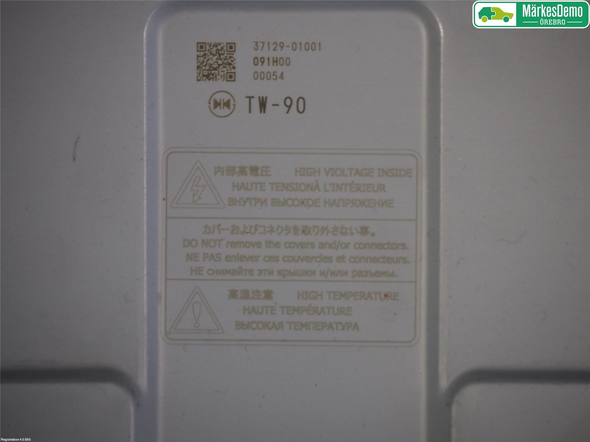 Mitsubishi OUTLANDER 13-21 Dc-Cd Omformer Hybrid