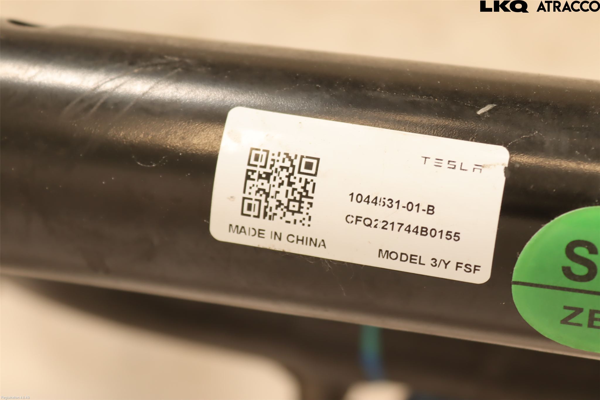 Tesla MODEL Y 21- Forstillingsbjelke(Tvergående)