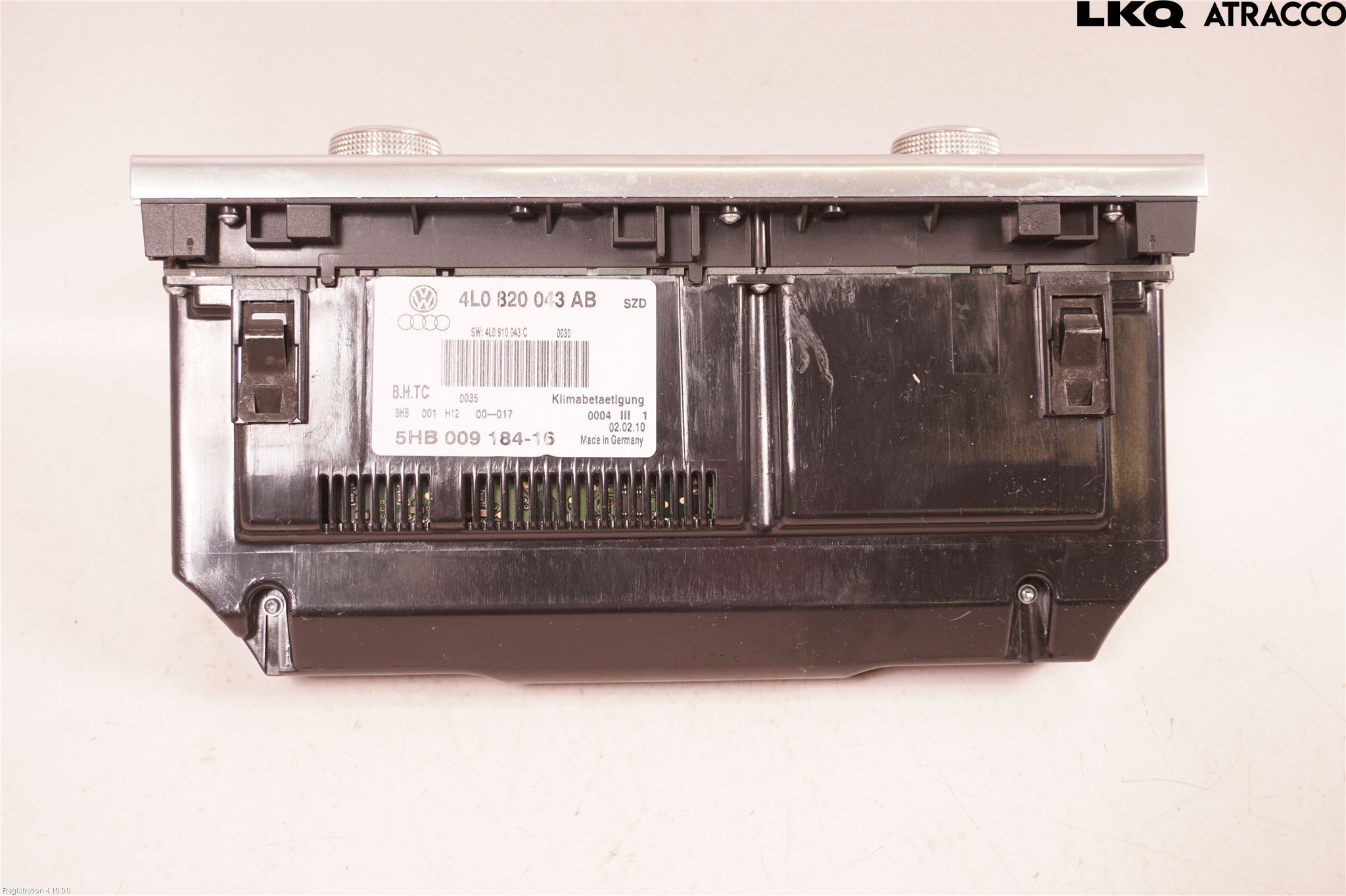Audi Q7/SQ7 Varme Ac Betjening-Display