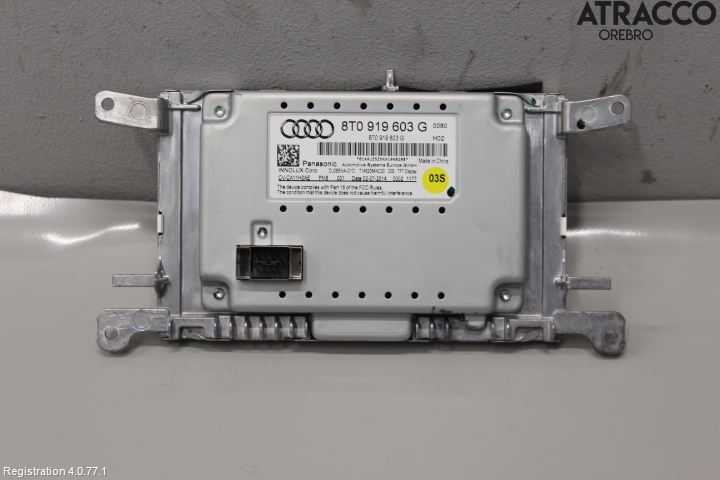 Audi A4 12-15 Multifunktionsdisplay