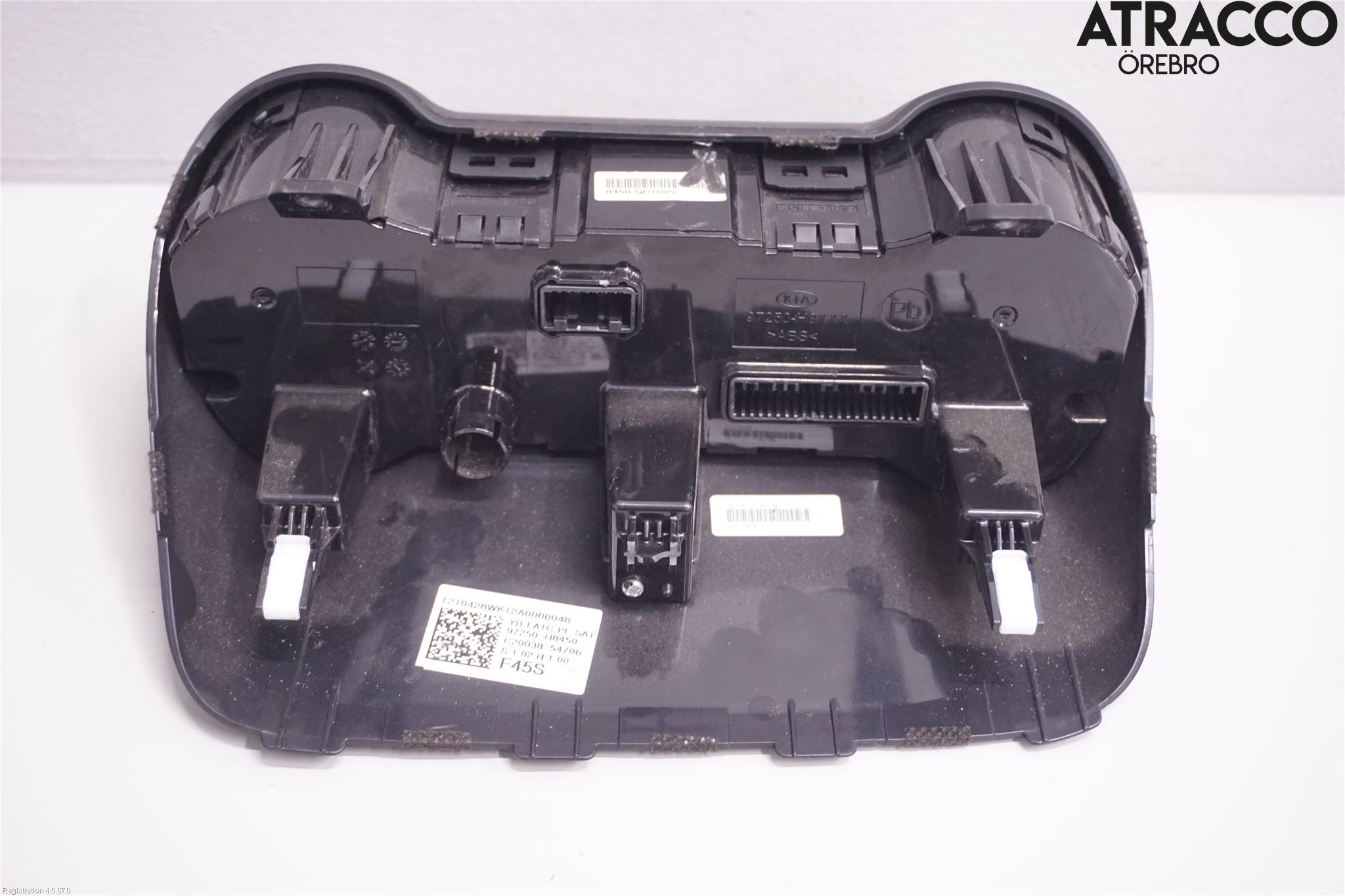 Kia RIO 17- Varme Ac Betjening-Display