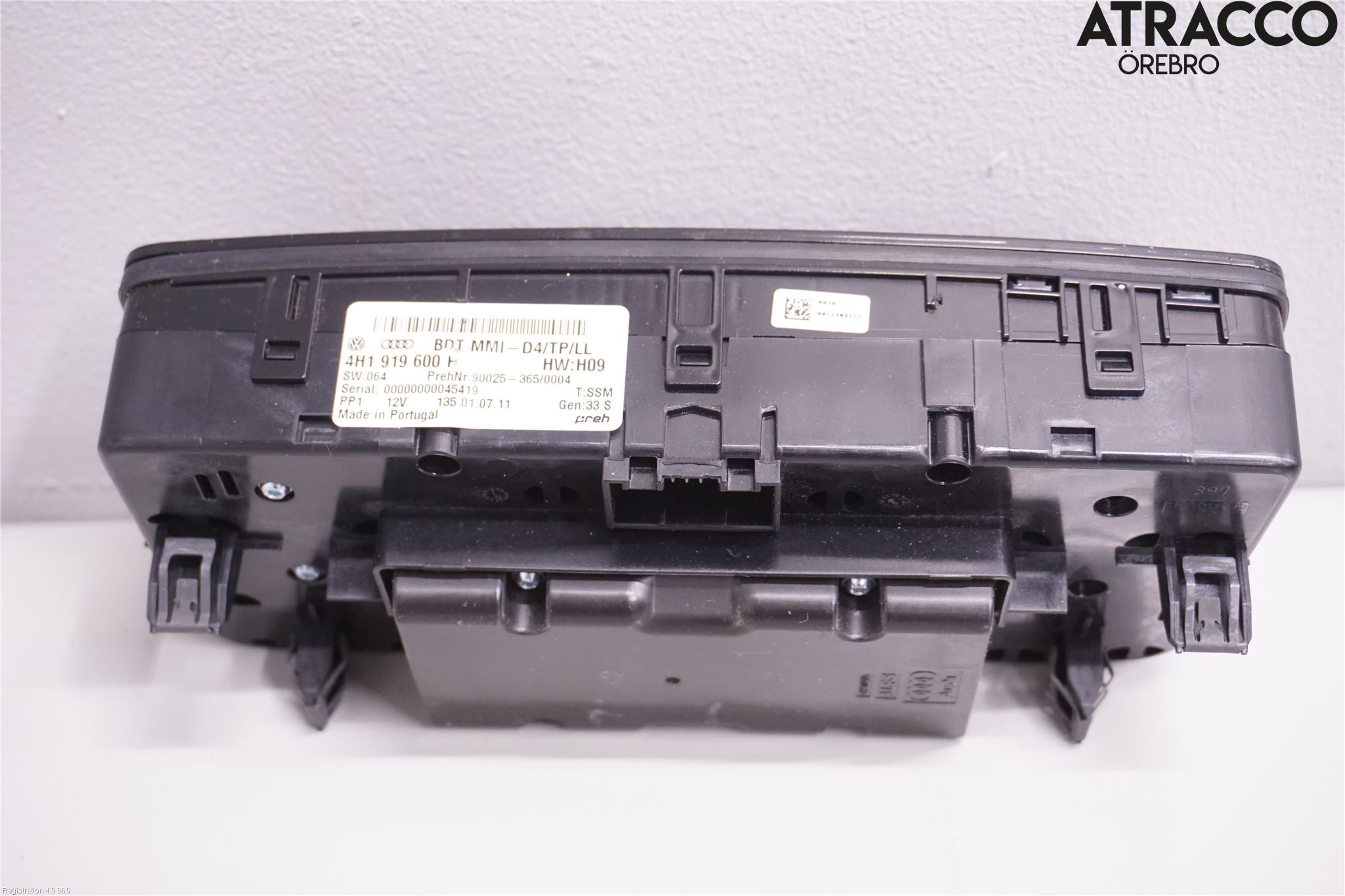 Audi A8/S8 4H 10-17 Stereo Radio Med Cd
