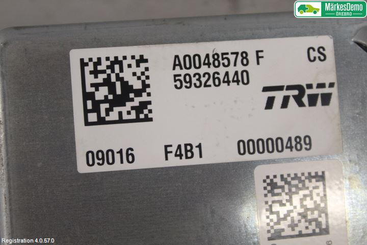 Fiat TIPO/CROSS 16- Rattakselaggregat Innebygd Servo