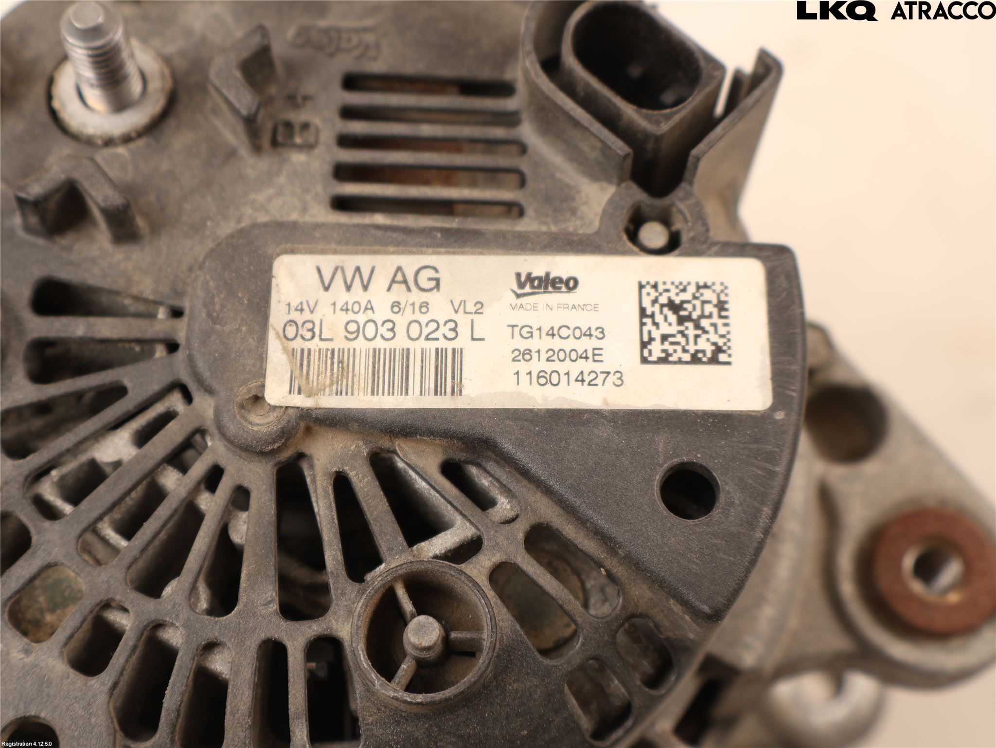 Volkswagen VW CADDY 11-15 Dynamo