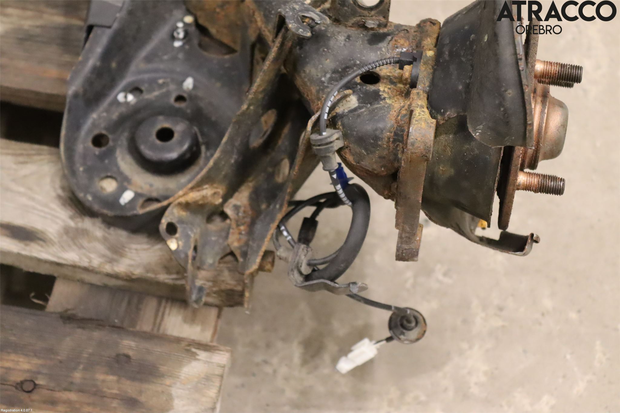 Honda JAZZ 08-14 Bakaksel Feste Travers-Ramme