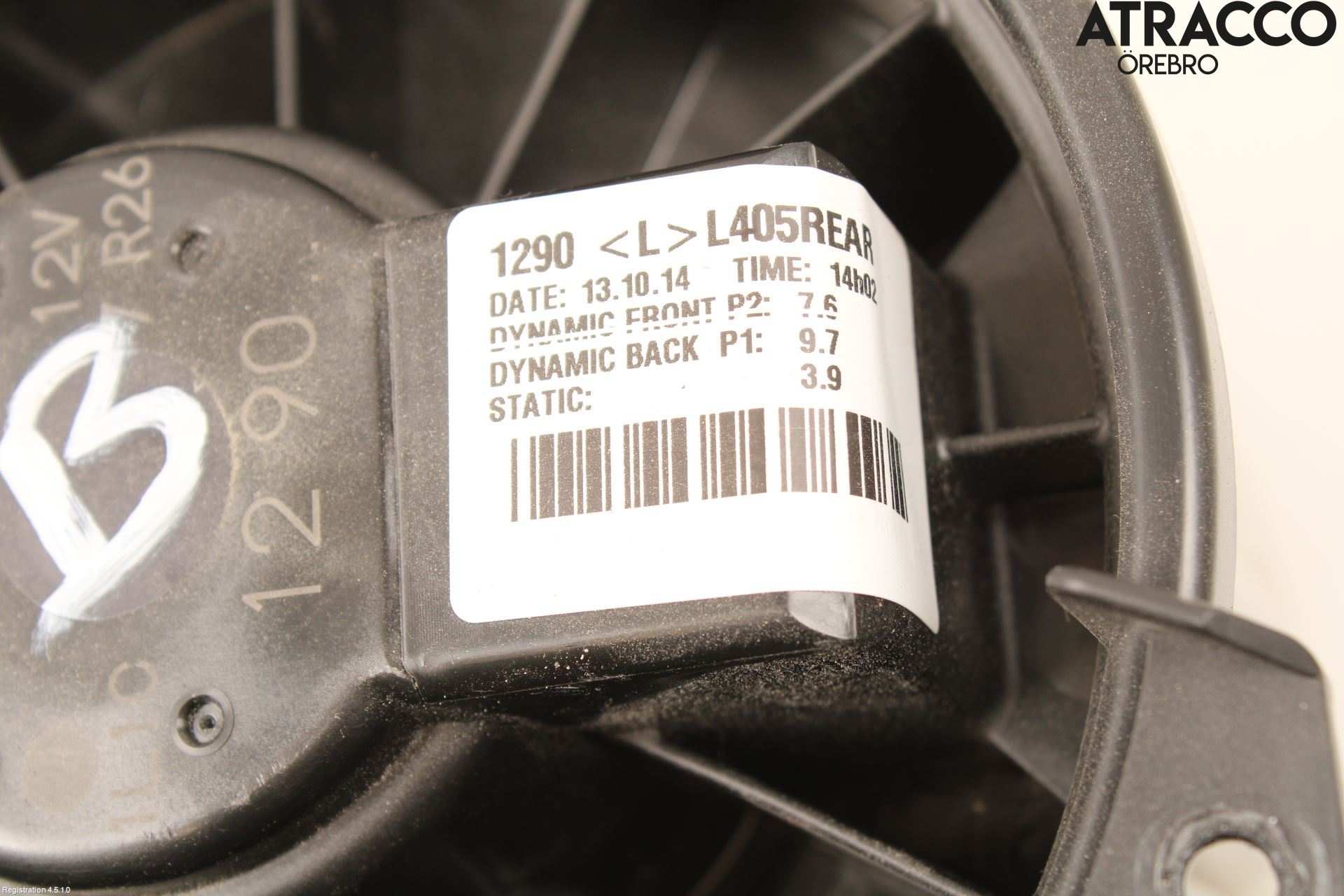 Landrover RANGE ROVER (L405) 13-21 Varme Ac Varmeapparatvifte