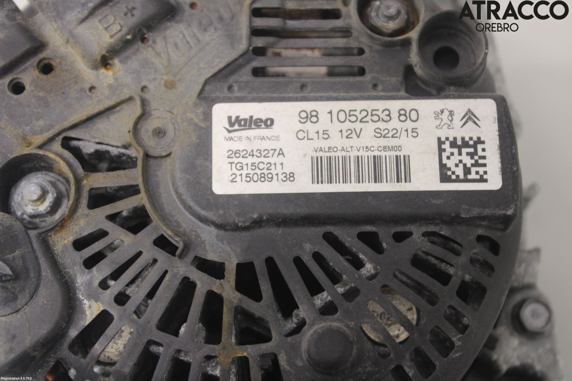 Citroen C3 10-17 Dynamo