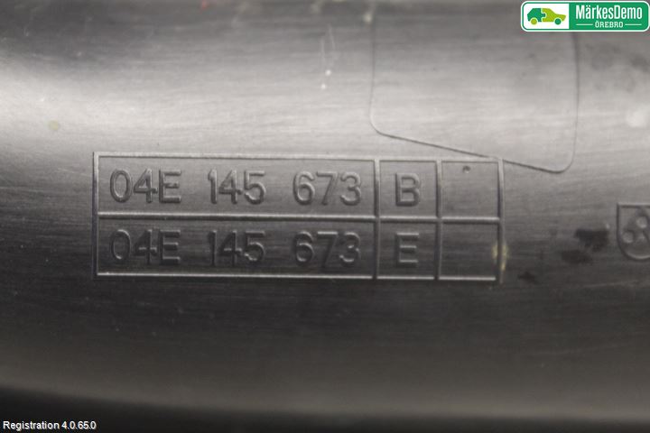 Volkswagen VW POLO 10-17 Intercooler Rør-Slange