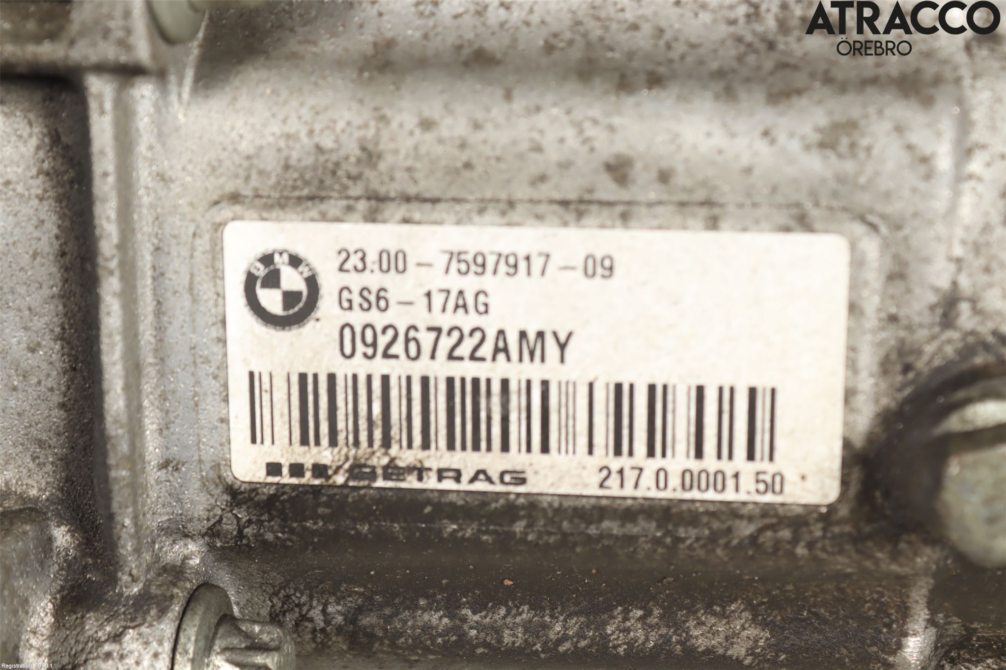 BMW 1 F20/F21 11-19 Gearkasse 6 Trinn