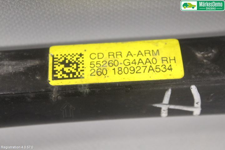 Kia CEED/CEED SW 19- Bærearm Bak Høyre
