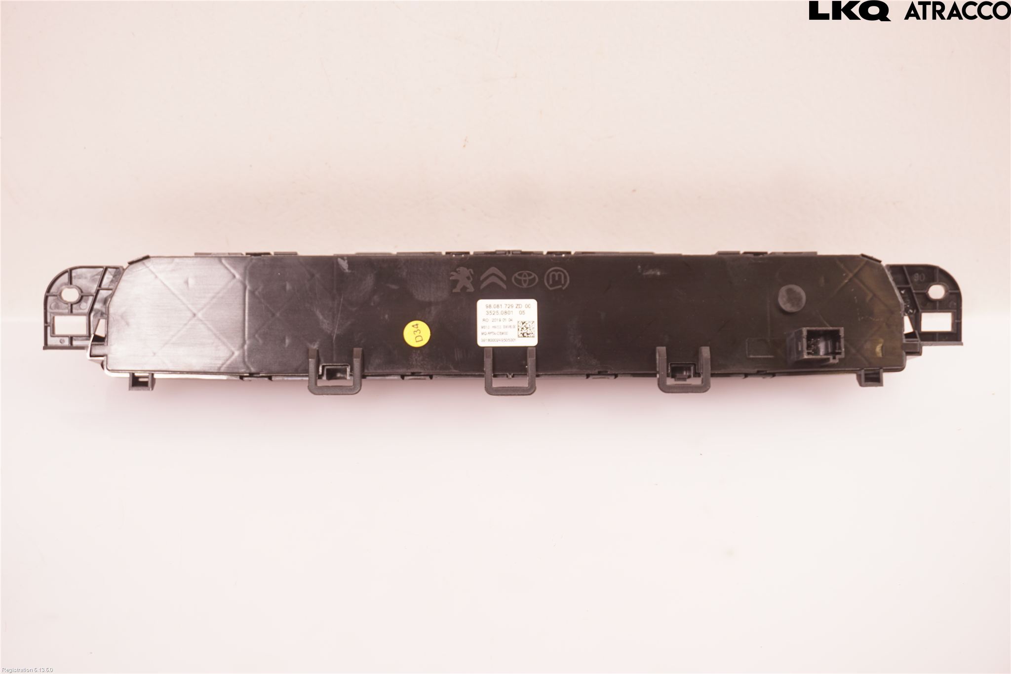 Peugeot EXPERT/E-EXPERT 17- Varme Ac Betjening-Display