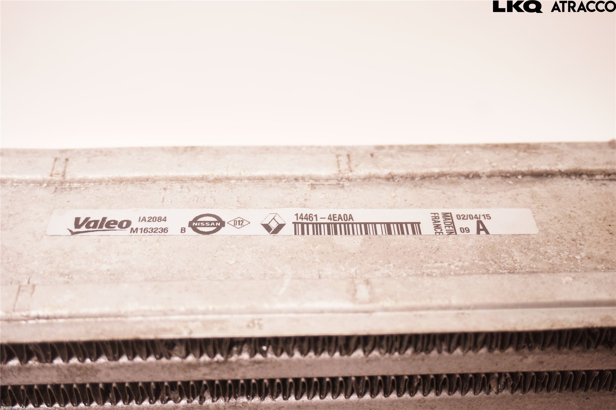 Nissan QASHQAI 14-17 Intercooler Radiator