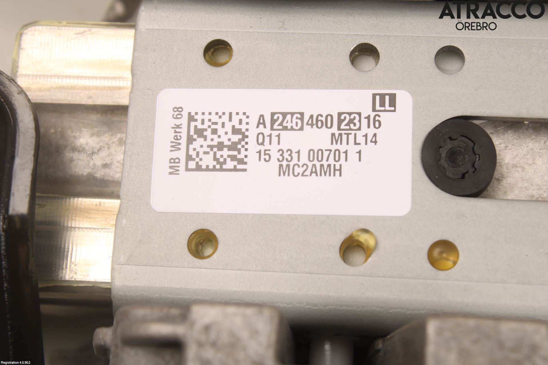 Mercedes-Benz MB CLA-KLASS (C117/X117) 13-19 Rattakselaggregat Justerbart
