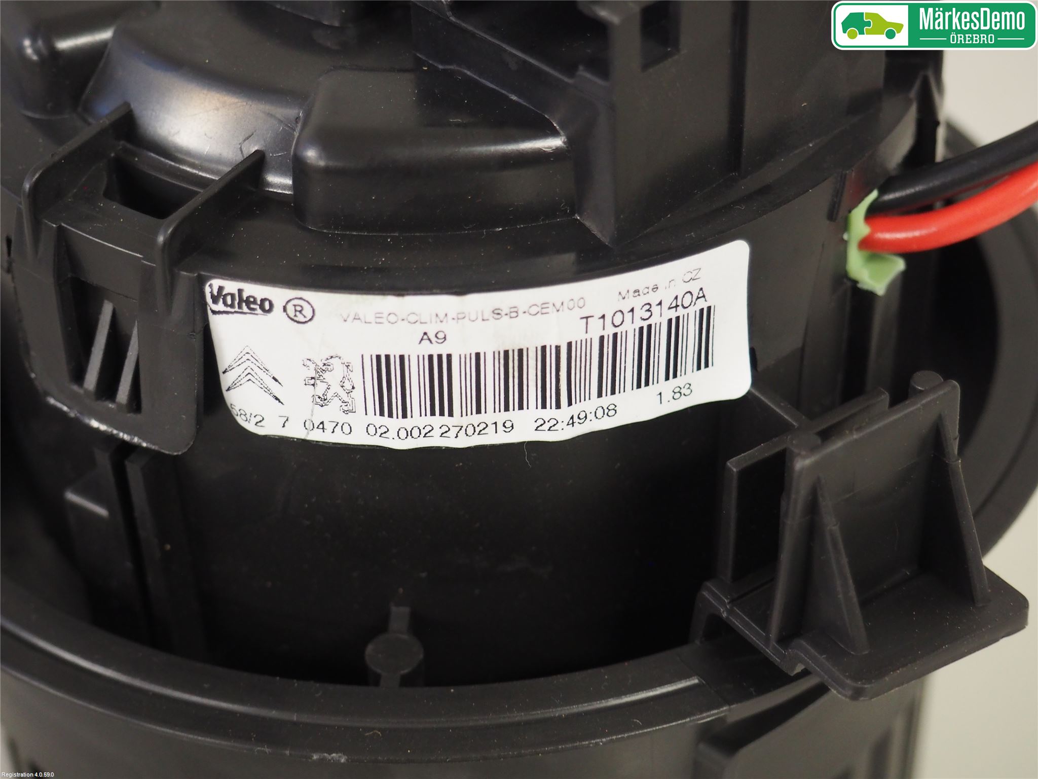Peugeot PEUGOT 208 16-19 Varme Ac Varmeapparatvifte