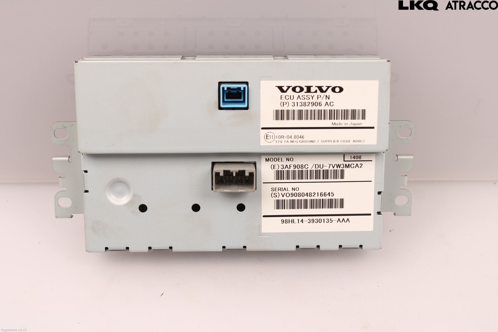 Volvo V70 14-16 Instr Skjerm Dvd-Gps-Ac-Tlf