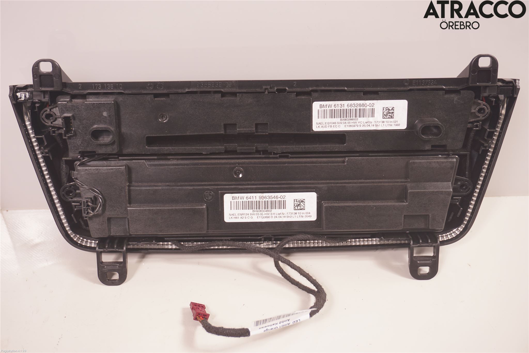 BMW 3 GT F34 13-19 Varme Ac Betjening-Display
