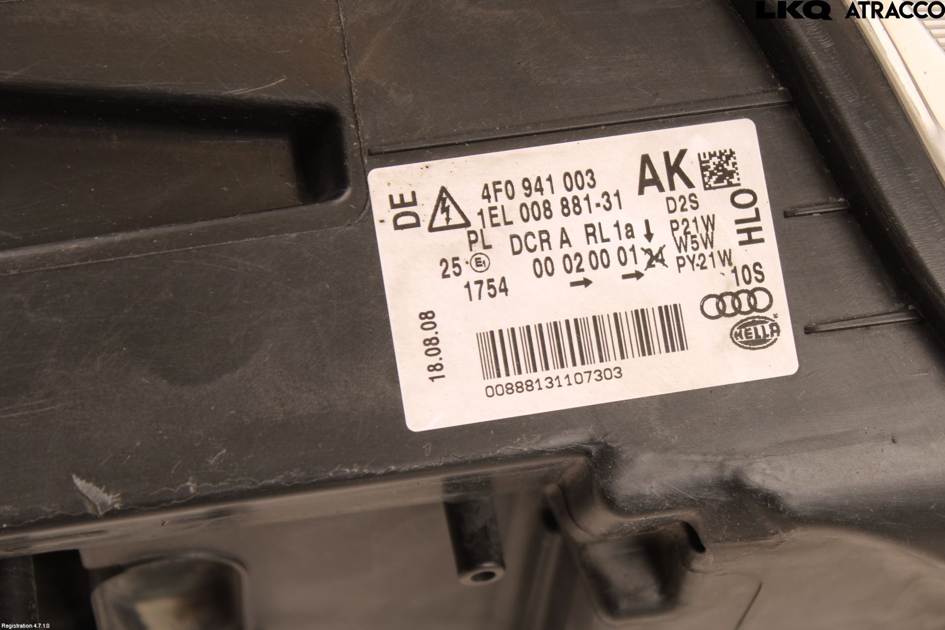 Audi A6/S6     05-11 Frontlykt Venstre