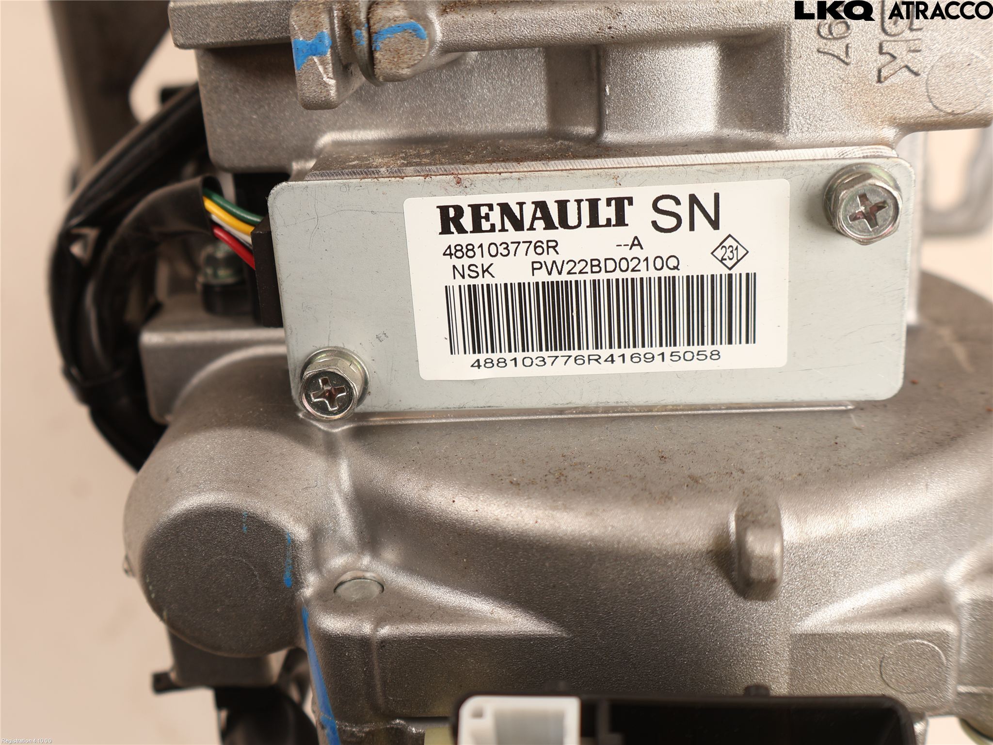 Renault ZOE/E-TECH 13- Rattakselaggregat Innebygd Servo