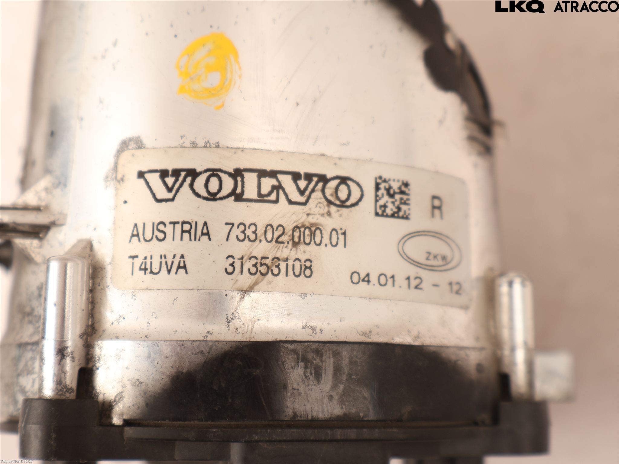 Volvo V50 08-12 Frontlykt-Kurve-Tåkelys