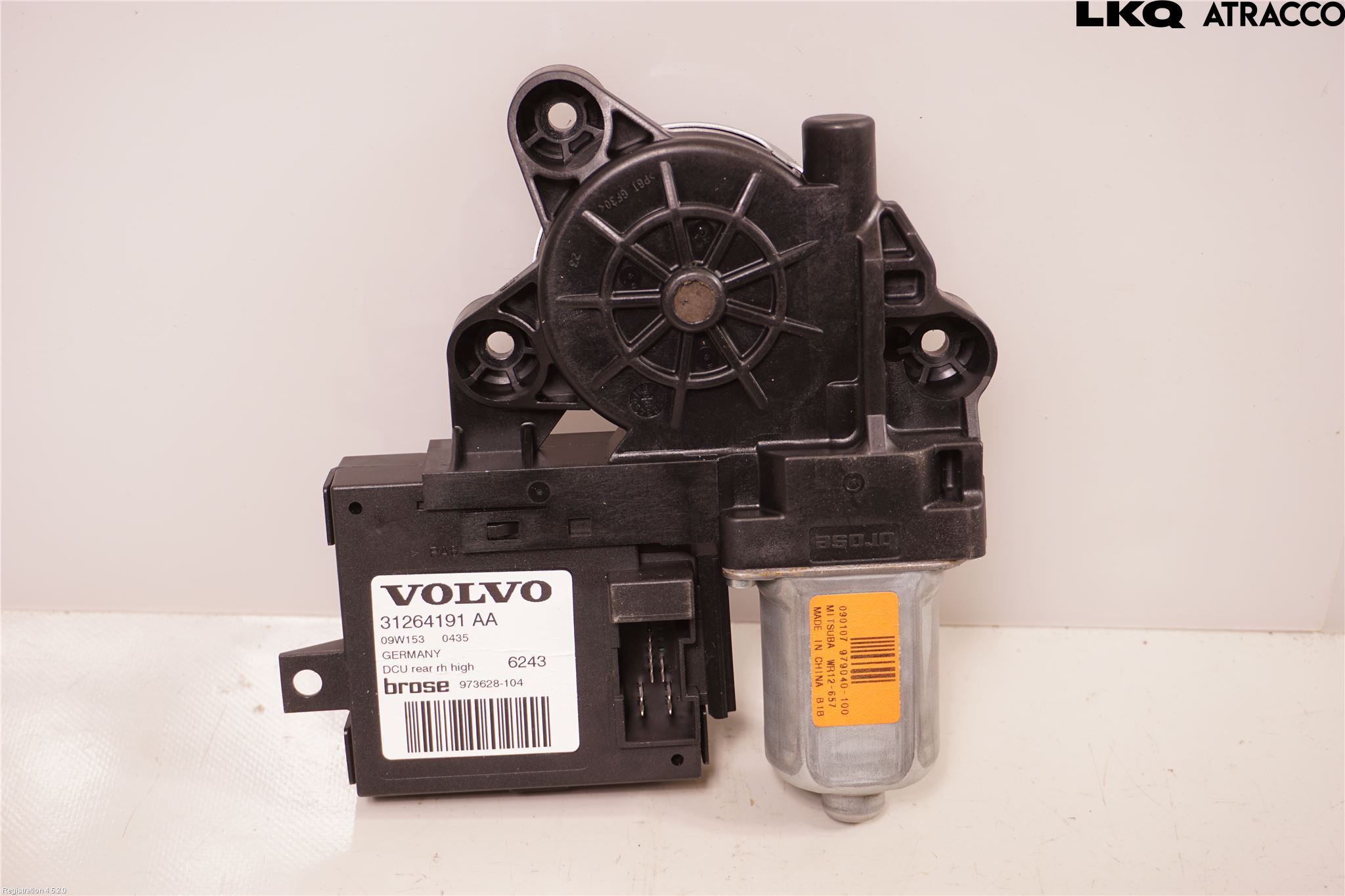 Volvo V50 08-12 Vindusheismotor