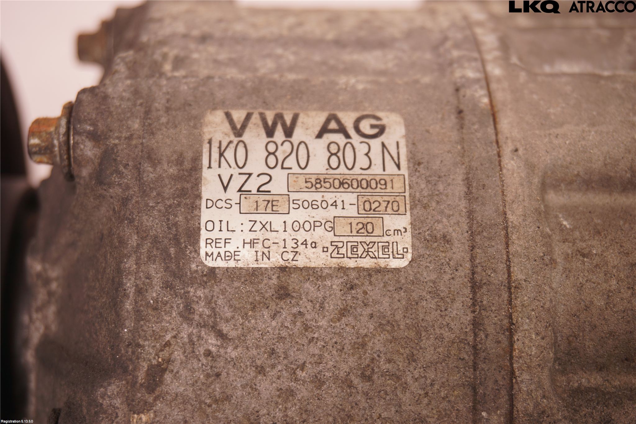 Volkswagen VW CADDY      04-10 Varme Ac Kompressor