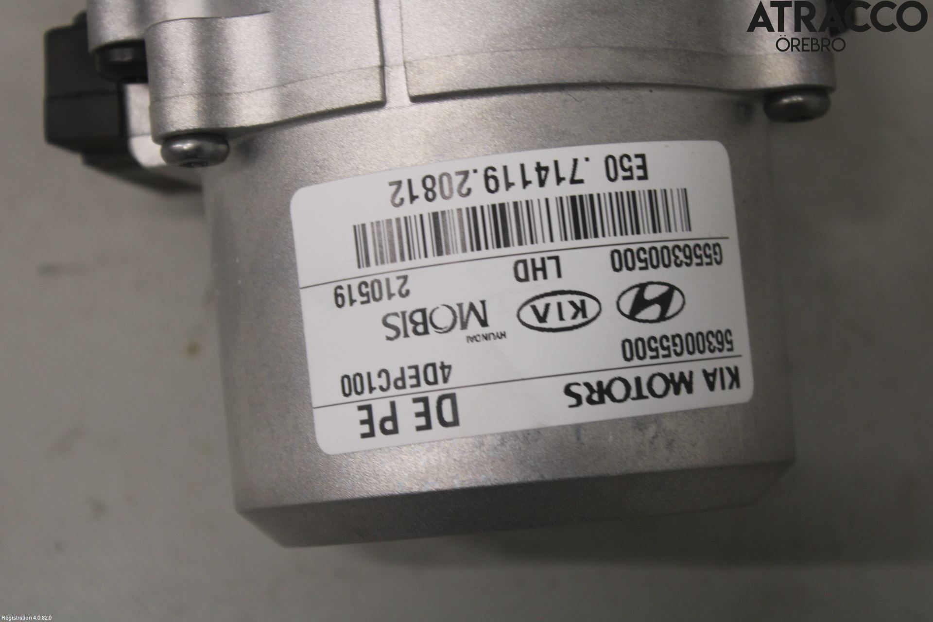 Kia NIRO (DE) 17-22 Rattakselaggregat Innebygd Servo