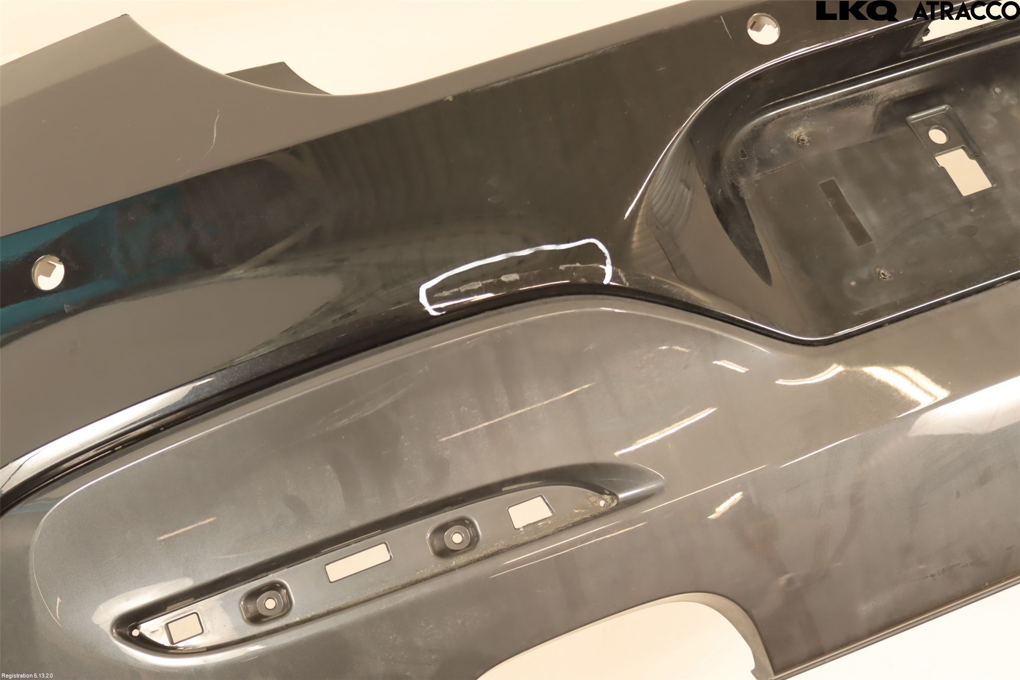 BMW 1 F20/F21 11-19 Støtfanger Bak Overtrekk