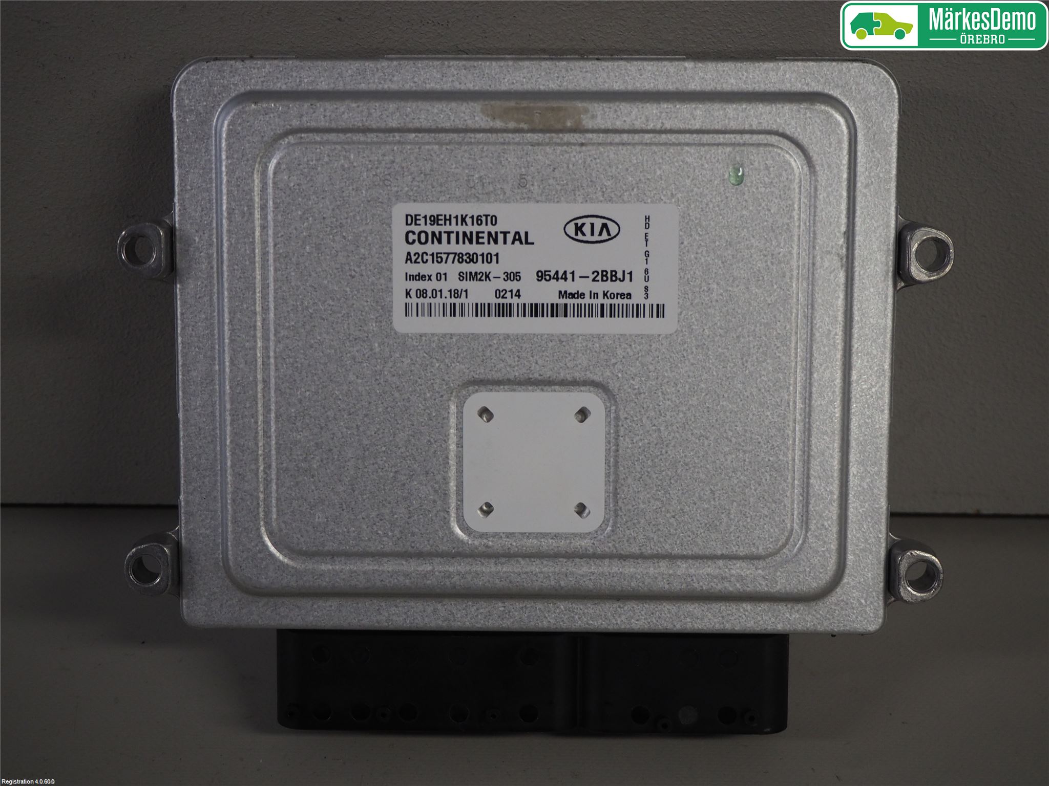 Kia NIRO (DE) 17-22 Styreenhet Gearkasse