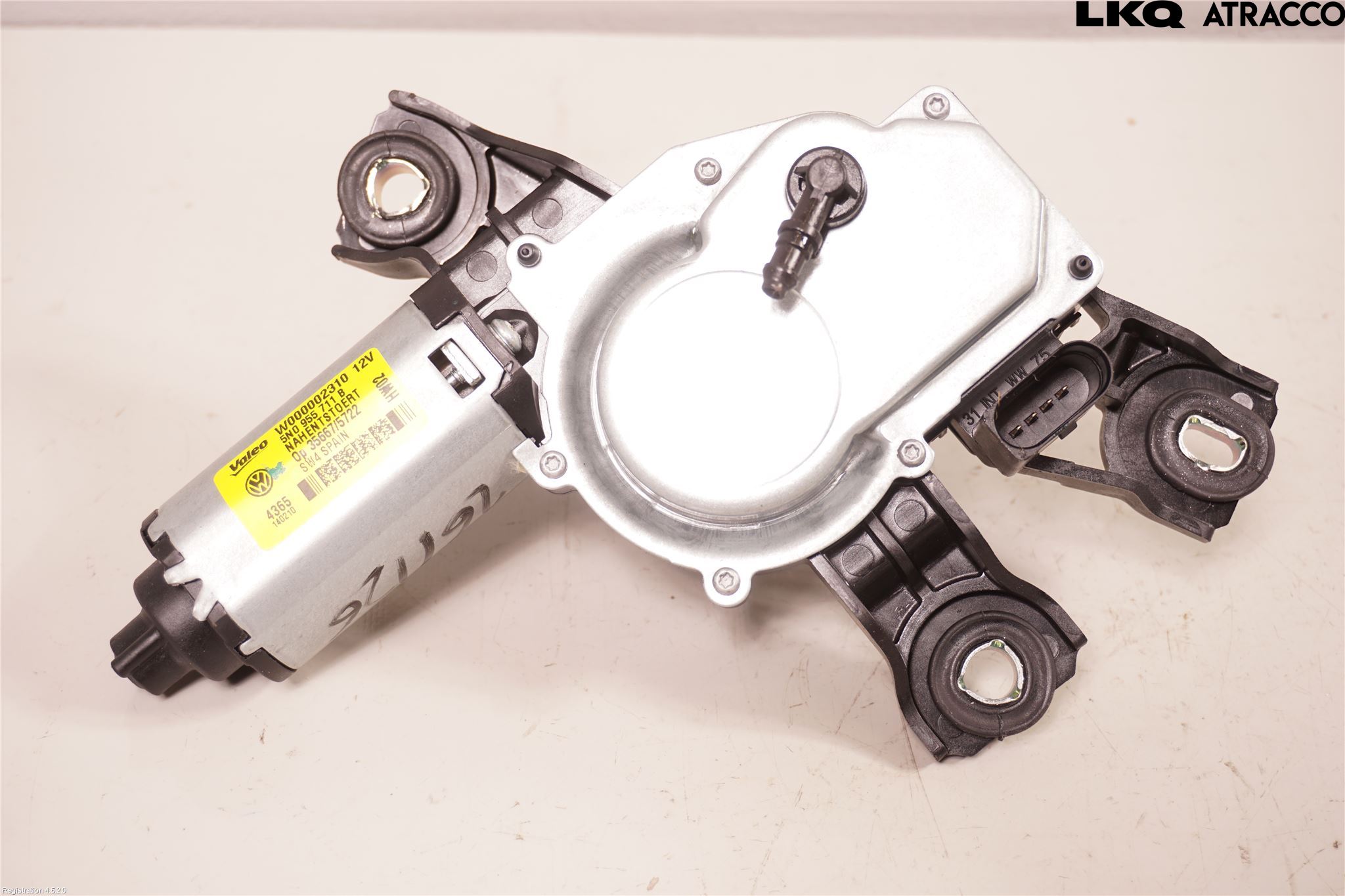 Volkswagen VW TIGUAN 07-16 Viskermotor Bakluke