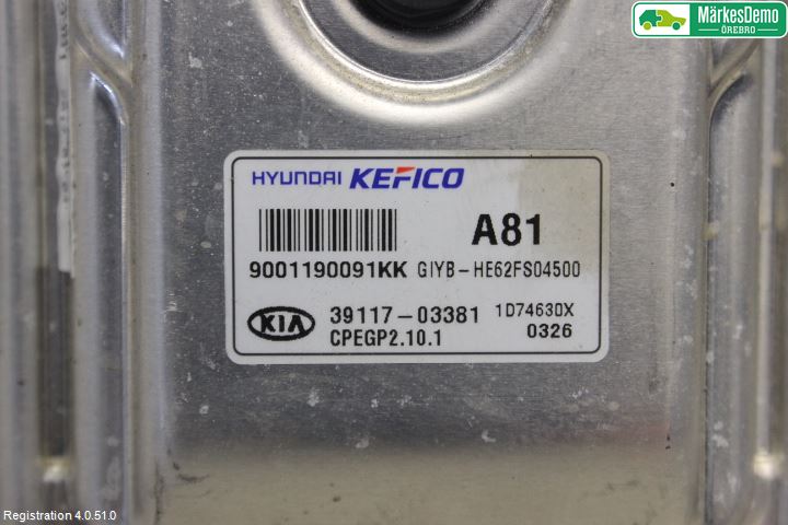 Kia RIO 17- Styreenhet Innsprøytning