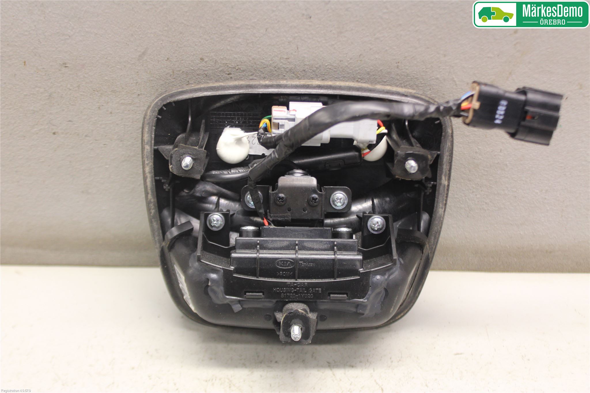 Kia PICANTO 12-17 Bakluke Handtak Ytre
